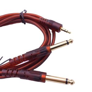 <span class=keywords><strong>3.5</strong></span>毫米公头至6.35毫米2公头镀金3.5mm至2*6.35电缆立体声插孔<span class=keywords><strong>3.5</strong></span>-插孔2x6.3电缆TRS <span class=keywords><strong>3.5</strong></span>至6.35 Y电缆 - Product Image 2