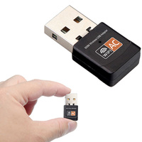 Adaptateur Wifi CE ROHS 600 Mbps RTL8811cu Adaptateur réseau sans fil 5g 802.11ac Clé Wifi pour Android Tv Box