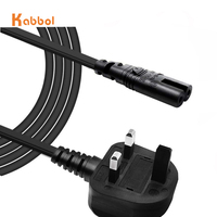 Câble d'alimentation UK Plug vers C15 1,2-1,8 m |   Câble de charge rapide standard britannique à 3 broches pour ordinateur/imprimante