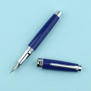 Mawhon pulpen warna biru Enchantress <span class=keywords><strong>3</strong></span> bulan baru cat panggang warna logam pena siswa Nib seni ekstra Halus buatan Tiongkok - Product Image 5