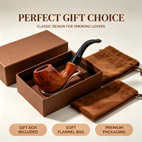 Pipe à tabac en résine de 152 mm en gros |   Bol à graines tourbillonnées avec support en métal or rose, ensemble plié YunAng OEM