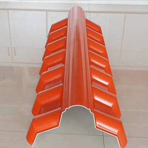 ASA Resin Roof Tile Chinese Style Waterproof Synthetic Resin Ridge Tile For Pavilion Eaves - Product Image 1
