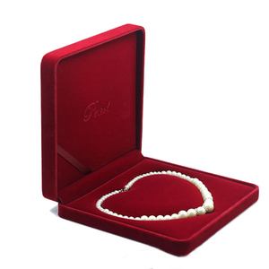 Lussuosa Scatola in Velluto per Collana di Perle, Confezione Regalo Personalizzata in Plastica per Anelli e Orecchini, Ideale per la <span class=keywords><strong>Festa</strong></span> <span class=keywords><strong>della</strong></span> <span class=keywords><strong>Mamma</strong></span> - Product Image 2
