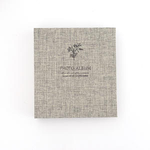 Vente en gros d'albums <span class=keywords><strong>photo</strong></span> en coton et lin à bas prix classeur pouvant contenir des cartes <span class=keywords><strong>photo</strong></span> d'idole à chasse d'étoiles de 3 pouces pages intérieures en PP - Product Image 3