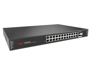 Switch PoE non géré 24 ports 100M + 2 ports TP/SFP 1000M avec multiplexage optique et électrique pour liaison montante - Product Image 4