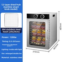 Séchoir intelligent multifonctionnel pour la déshydratation des aliments Séchoir à air pour fruits et légumes