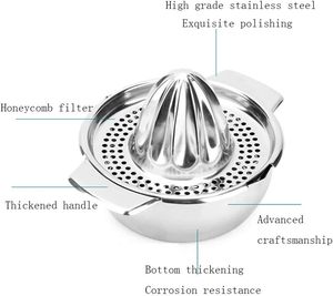 Presse-agrumes manuel <span class=keywords><strong>en</strong></span> <span class=keywords><strong>acier</strong></span> <span class=keywords><strong>inoxydable</strong></span>, presse-agrumes pour oranges à usage domestique - Product Image 3