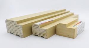 Pinsheng mật độ cao WPC khung cửa 20-30mm phong cách Tiêu chuẩn chống termitic cho khách sạn thiết kế hiện đại giá bán buôn - Product Image 6