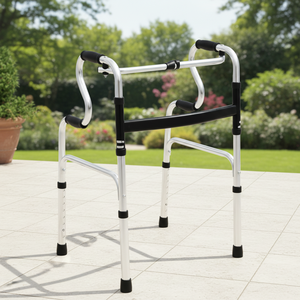 Déambulateur pliable léger en aluminium, vente en gros d'usine, <span class=keywords><strong>pour</strong></span> <span class=keywords><strong>la</strong></span> paralysie cérébrale, <span class=keywords><strong>la</strong></span> rééducation des personnes handicapées et l'assistance aux personnes âgées - Product Image 3