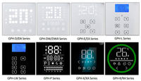 Calentador Eléctrico Inteligente WiFi de 1500W con Pantalla Táctil, Calentador de Espacio Independiente para Uso en Interiores
