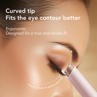 Stick d'ombre à paupières effet gelée, couleur éclatante, tenue quotidienne, sans poudre volante, pour débutantes, waterproof, maquillage longue durée, ombre à paupières liquide sans liquide supplémentaire