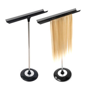 Soporte para extensiones de pelo de barbero de salón moderno, estante portátil para trenzar pelucas - Product Image 3