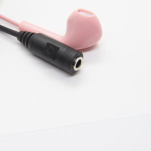 2 נקבה ל-1 3.5 מ "מ שקע מיקרופון אוזניות מתאם - Product Image 2