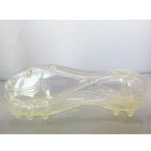 Transparante Kleur Tpu Voetbal Boot Zolen Fabrikant In Jinjiang Voetbal Buitenste Zool Schoenen Materialen KSGS-1512