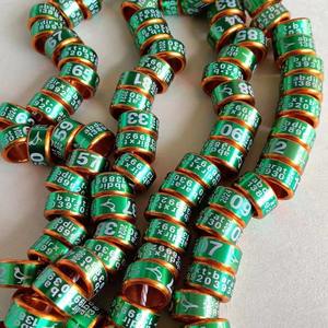 Op maat gemaakte hoogwaardige ZF merk aluminium vogelringen met trackingfunctie, meerdere maten voor duivenproducten, model ZF-180 - Product Image 6