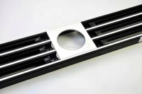 Grille cachée à fente intégrée avec trous de lumière Évent linéaire pour l'éclairage Convient aux plafonds intérieurs