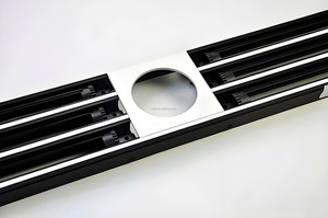 Lưới tản nhiệt ẩn kiểu khe cắm nhúng với lỗ ánh sáng lỗ thông hơi tuyến tính để chiếu sáng phù hợp với trần nhà trong nhà - Product Image 6