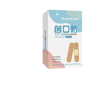Huaihai Band-Aids: Breathable, <b>Waterproof</b>, Elastic, Disposable, Wound Hemostatic, Foot-Scratching Band-Aids, Household - Product Image 1