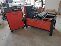 TJ-350 tour à bois CNC à disque de grand diamètre personnalisé état neuf et utilisé avec moteur et engrenage à vendre