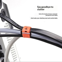 Sangle de ski alpin en silicone antidérapante personnalisée, protection UV, 100 % écologique, conception durable, fermeture à boucle, fixations de ski