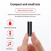 Enregistreur vocal numérique compact S2 avec stylo en alliage d'aluminium CNC USB 2.0 Formats MP3/WAV pour l'apprentissage et les conférences professionnelles