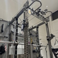 Accueil Commercial 140kg Exercice de fitness complet Entraîneur multifonctionnel pour la musculation
