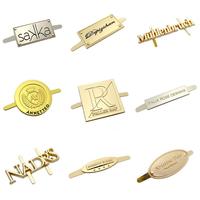Plaques métalliques personnalisables pour chaussures, avec logo imprimable et boucle colorée, vente en gros directe fabricants