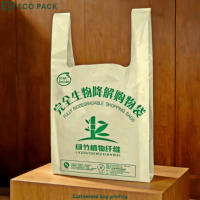 ECOPACK Nouvelle Recherche et Développement de Matériaux Sacs Biodégradables en Fibres Végétales Sacs en Aluminium pour Emballage Alimentaire Emballages