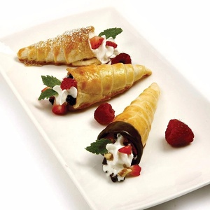 Spirale <span class=keywords><strong>en</strong></span> acier inoxydable Croissant <span class=keywords><strong>Corne</strong></span> Gâteau Moule Boulangerie Pâtisserie Outils - Product Image 6