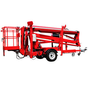 200Kg Capaciteit Elektrische Aanhangwagen Gemonteerde Giek <span class=keywords><strong>Lift</strong></span> Hoogwerker Hoogwerker Motor/Motor Voor Gevelreiniging Fruit Oogsten - Product Image 2