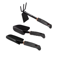 Ensemble de trois pièces de jardinage d'usine Kit de pelle Outils de plantation de légumes directs Petite pelle transfrontalière