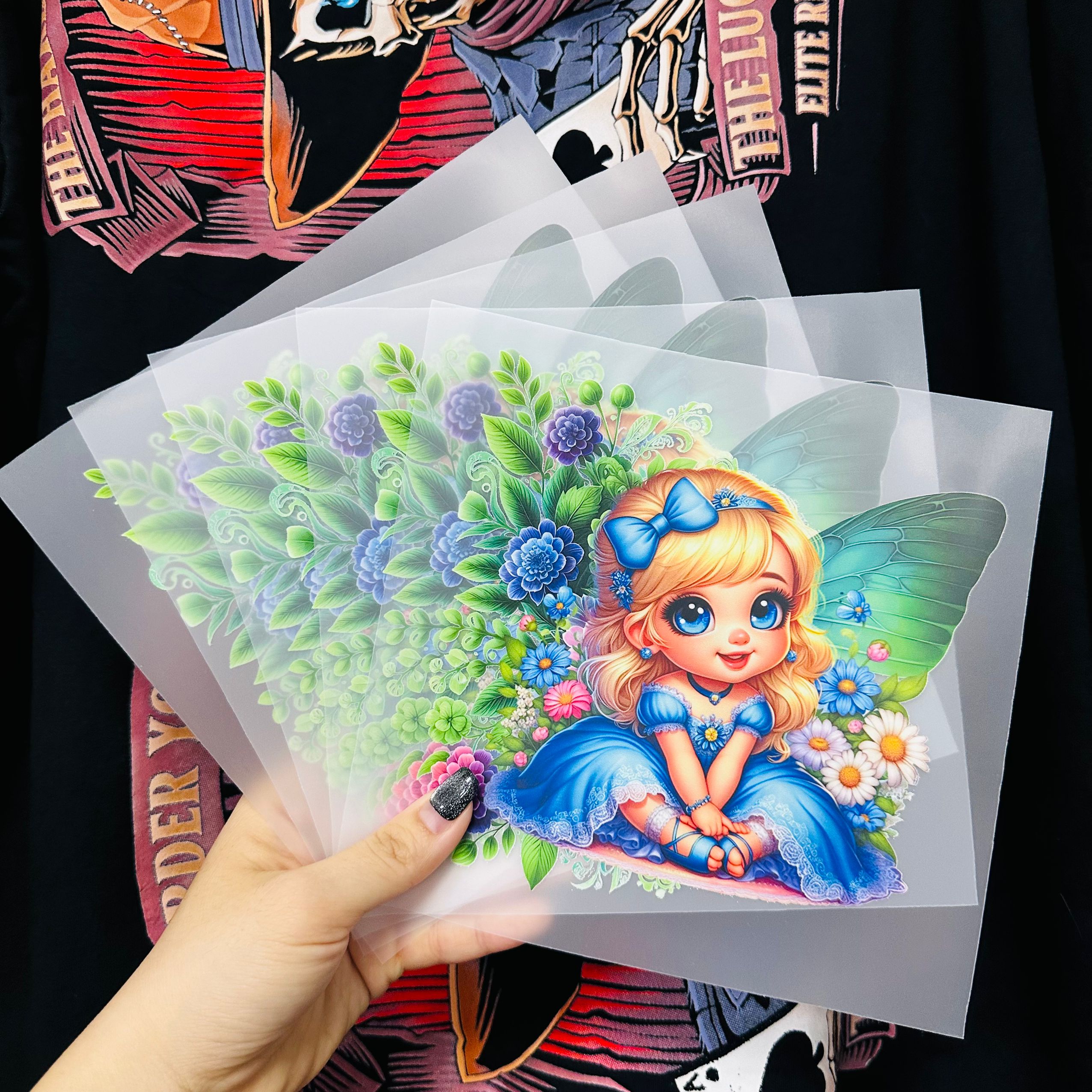 Wholesale Custom-Made Washable Transfer Heat-Pressed Stickers Iron Plastic Solvent Clothing Transfer for Garments Popular
