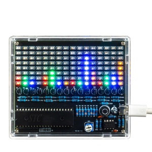 OKYN-Y2301 LED Melody Spectrum Rhythm Light Display <b>DIY</b> <b>Kit</b> Sound Control Pickup Electronic Fabrication Soldering Practice - Product Image 5