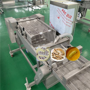 Industrial Chicken Breading <b>Machine</b> Chicken Nuggets Fish Meat Battering <b>Machine</b> Patty <b>Powdering</b> Breading Crumb <b>Coating</b> <b>Machine</b> - Product Image 5