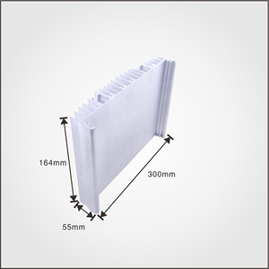 Dissipatore di Calore LED in Lega di Alluminio <span class=keywords><strong>6063</strong></span> Serie 6000 Personalizzato OEM, Profili Quadrati Anodizzati Neri per Apparecchiature Elettroniche, Taglio/Perforazione - Product Image 4