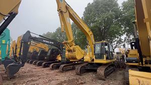 Excavatrice sur chenilles Komatsu Pc160-7 Jaune Hydraulique pour travaux de construction 16 tonnes - Product Image 4