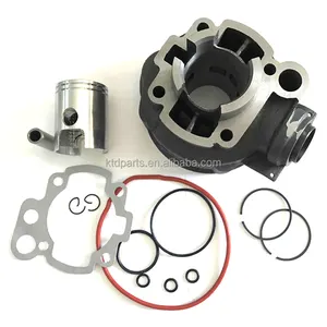 KTD Set Blok Silinder Mesin AM6 Skuter Motor, Kit Silinder KTD 50cc