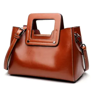 Commercio all'ingrosso di moda nuovo Design Sac A Femme principale Bolsa vera pelle da donna borse A tracolla da donna