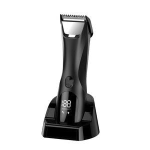 <span class=keywords><strong>Afeitadora</strong></span> Eléctrica de 6800 RPM con Cuchilla de Cerámica, Resistente al Agua IPX6, para Hombre, con Luz LED, Pantalla Digital, <span class=keywords><strong>Cable</strong></span> USB, para Todo el Cuerpo y Zonas Íntimas - Product Image 1