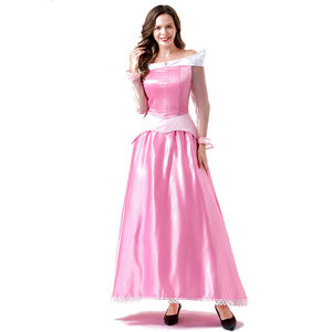 2024 Movie & TV Cô Gái Công Chúa Đào Cosplay Màu Hồng Trang Phục delucse Ăn Mặc Halloween Cho Lễ Hội Đảng - Product Image 4