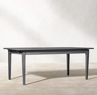 Ensemble de table et chaises de jardin en aluminium artisanal de haute qualité pour l'extérieur