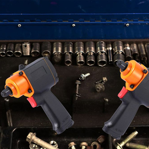 WZAUTO haute qualité <span class=keywords><strong>pas</strong></span> <span class=keywords><strong>cher</strong></span> 1/4 pouces professionnel pneumatique <span class=keywords><strong>clé</strong></span> <span class=keywords><strong>à</strong></span> chocs <span class=keywords><strong>à</strong></span> air double marteau robuste pour réparation de voiture - Product Image 5