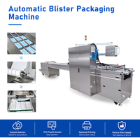 Mesin Pengemasan Blister Thermoforming Otomatis Penuh dengan Kontrol PLC dan Penggerak Motor, Vacuum Forming, Heat Sealing, dan Pemotongan