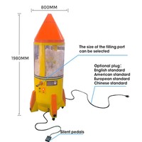 Machine de divertissement pour enfants, machine à rembourrer les ours en peluche, machine pour le remplissage de jouets en peluche