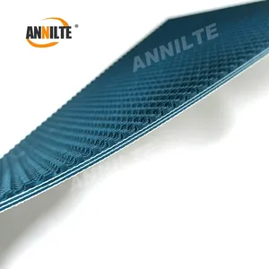 Sabuk konveyor PVC permukaan halus anilte untuk Distributor