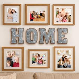 Decorazione da Parete in Metallo Zincato con Lettera D 3D, <span class=keywords><strong>Stile</strong></span> Rustico/Vintage/Western/<span class=keywords><strong>Industriale</strong></span>, Adatto per <span class=keywords><strong>Soggiorno</strong></span> e Ingresso - Product Image 6