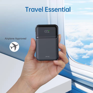 Hyto ngân hàng điện 10000mAh 20000mAh 30000mAh PD 22.5W USB C Kết quả đầu ra với xây dựng trong Cáp sạc nhanh xách tay Powerbank - Product Image 6