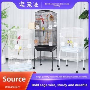 Villa Mynah Cockatiel Lovebird pappagallino allevamento di grandi dimensioni in metallo gabbia per <span class=keywords><strong>uccelli</strong></span> per pappagalli - Product Image 4