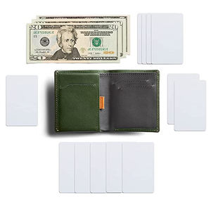 Portafoglio Sottile da Uomo in Vera Pelle con Trama a Filo e Protezione RFID, di Alta Qualità Personalizzato e Promozionale, Porta Banconote e Carte, Vendita all'Ingrosso - Product Image 3