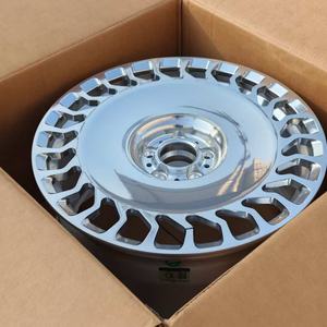 Rines Forjados de Alta Gama con Estilo Benz, Acabado Pulido Espejo Premium, Tapa Flotante de Cara Grande para Mercedes Clase <span class=keywords><strong>S</strong></span> - Product Image 4